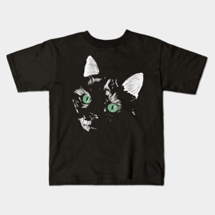 this is my cat, her name is monster Kids T-Shirt